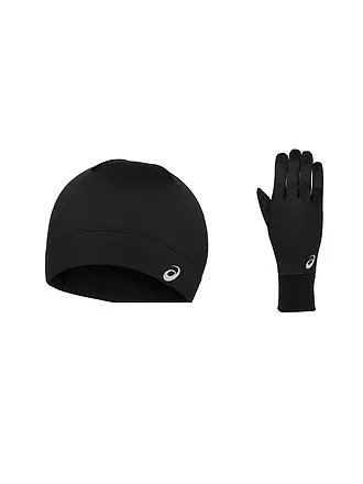ASICS | Herren Laufset Haube + Handschuh RUNNING PACK | 